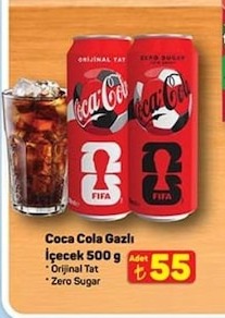 Coca Cola Gazlı İçecek 500 G