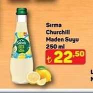 Sırma Churchill Maden Suyu 250 Ml