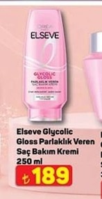 Elseve Glycolic Gloss Parlaklık Veren Saç Bakım Kremi 250 Ml