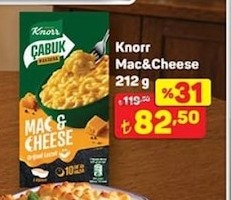 Knorr Çabuk Mac & Cheese Original Lezzet 212G