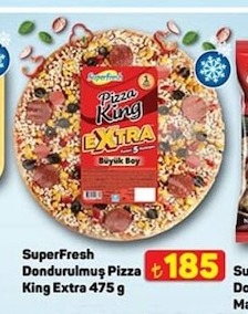 Superfresh Dondurulmuş Pizza King Extra 475 G