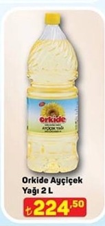 Orkide Ayçiçek Yağı 2 L
