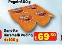 Danette Karamelli Puding 4X100 G