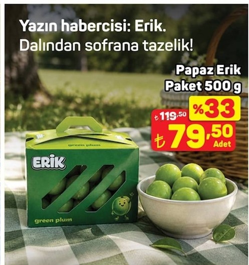 Papaz Erik Paket 500G