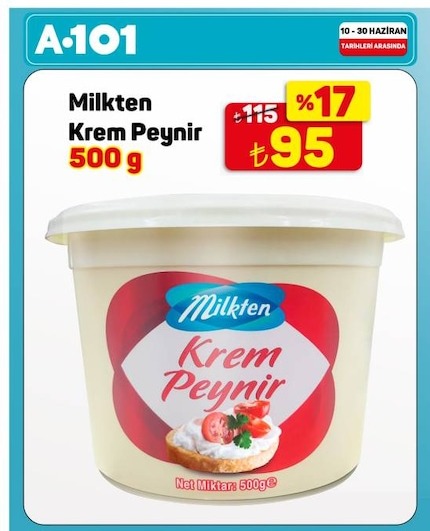 Milkten Krem Peynir 500G