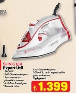 Singer Expert Ütü