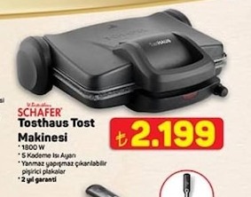 Schafer Tosthaus Tost Makinesi