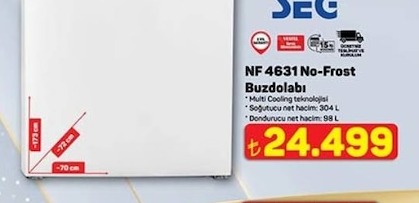 Nf 4631 No-Frost Buzdolabı