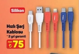 Hızlı Şarj Kablosu 2 Yıl Garanti