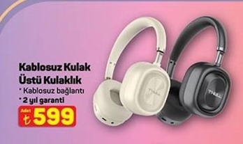 Kablosuz Kulak Üstü Kulaklık