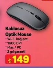 Kablosuz Optik Mouse