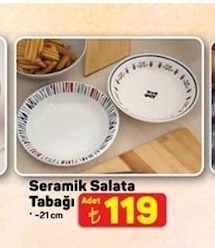 Seramik Salata Tabağı 1 Adet