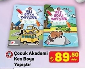 Cocuk Akademi Kes Boya Yapistir