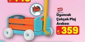 Oyuncak Cekcek Plaj Arabasi
