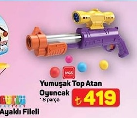 Yumuşak Top Atan Oyuncak