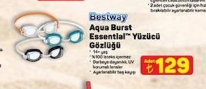 Bestway Aqua Burst Essential Yüzücü Gözlüğü