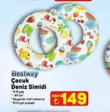 Bestway Çocuk
Deniz Simidi