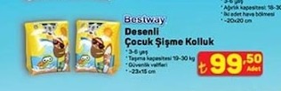 Bestway Desenli Çocuk Şişme Kolluk