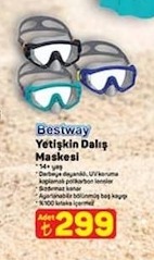 Bestway Yetişkin Dalış Maskesi