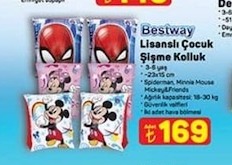 Bestway Lisanslı Çocuk Şişme Kolluk 1 Çift