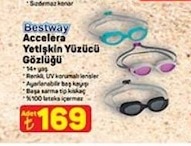 Bestway Accelera Yetişkin Yüzücü Gözlüğü