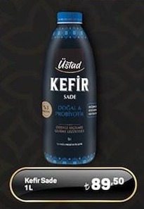 Üstad Kefir Sade 1L