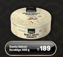 Üstad Damla Sakızlı Kurabiye 300G