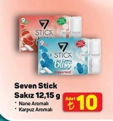 Seven Stick Sakız 12,15G