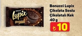 Bonucci Lupix Çikolata Soslu Çikolatalı Kek 40G