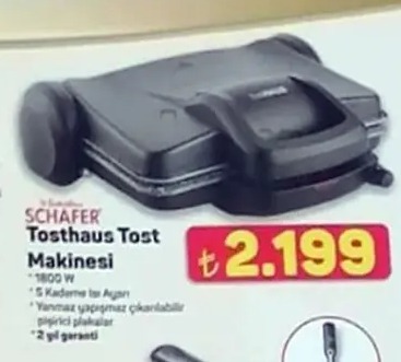 Tosthaus Tost Makinesi