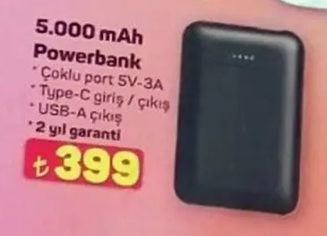 5000 Mah Powerbank