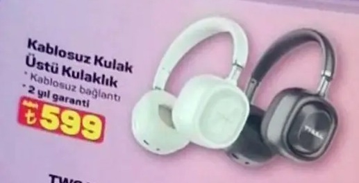 Kablosuz Üstü Kulaklık