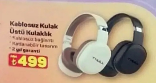 Kablosuz Kulak Üstü Kulaklık