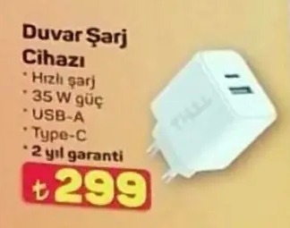 Duvar Şarj Cihazı