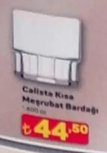 Calista Kısa Meşrubat Bardağı