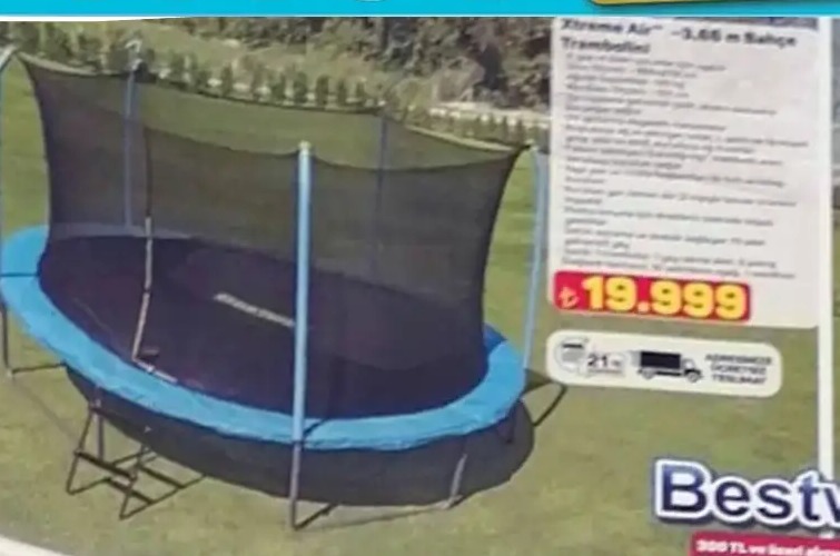 Bestway Xtreme Air Trambolin 3.66M