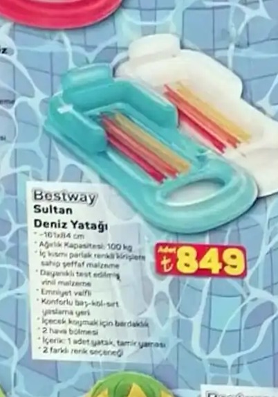Bestway Sultan Deniz Yatağı 161X114 Cm