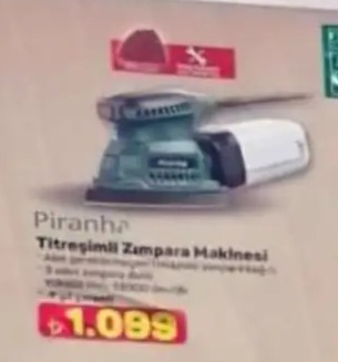 Piranha Titreşimli Zımpara Makinesi