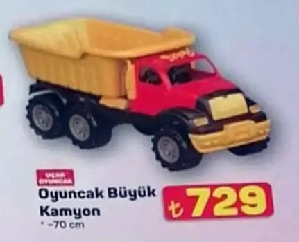 Oyuncak Büyük Kamyon 1 Adet