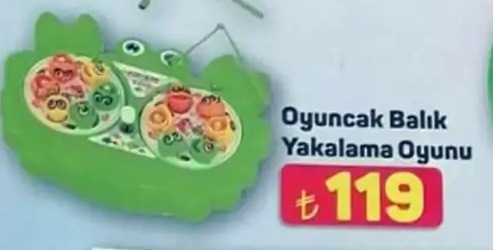 Oyuncak Balık Yakalama Oyunu