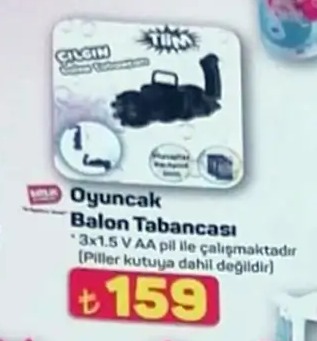 Oyuncak Balon Tabancası