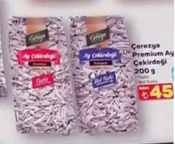Çerezya Premium Ay Çekirdeği 200 G