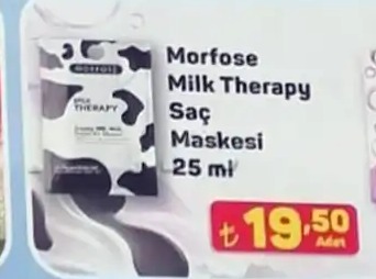 Morfose Milk Therapy Saç Maskesi 25 Ml