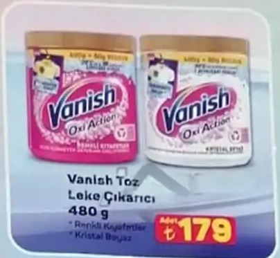 Vanish Toz Leke Çıkarıcı 480G