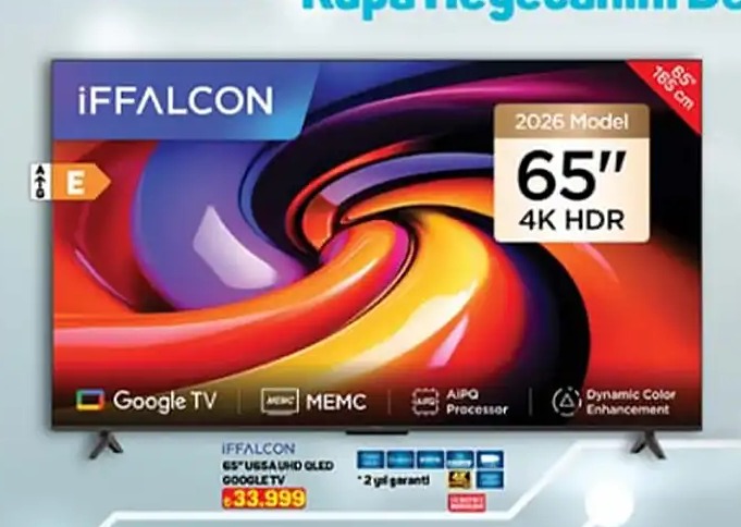 İffalcon 65" Uhd Oled Google Tv