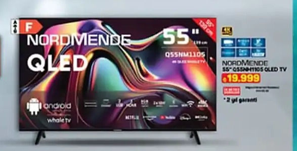 Nordmende 55" Qssnm1105 Oled Tv