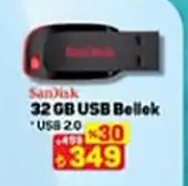 Sandisk 32 Gb Usb Bellek