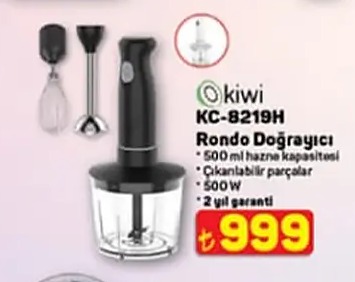 Kiwi Kc-8219H Rondo Doğrayıcı