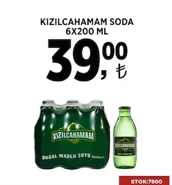 Kızılcahamam Soda 6X200 Ml