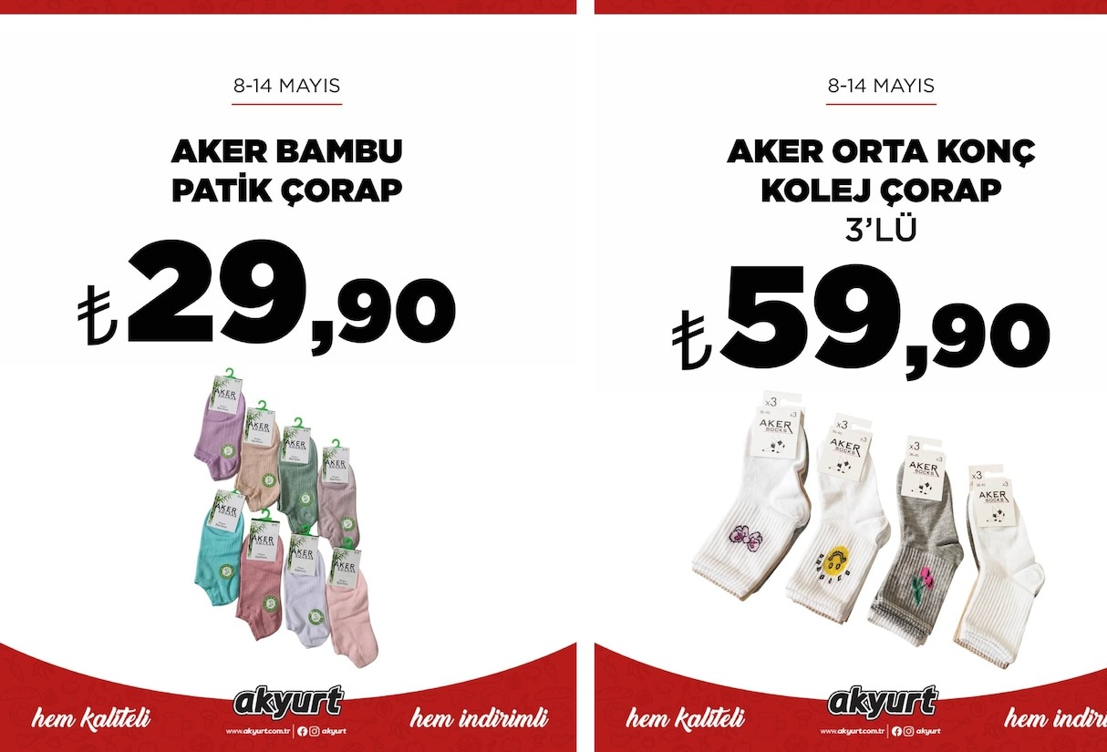 Aker Bambu Patik Çorap